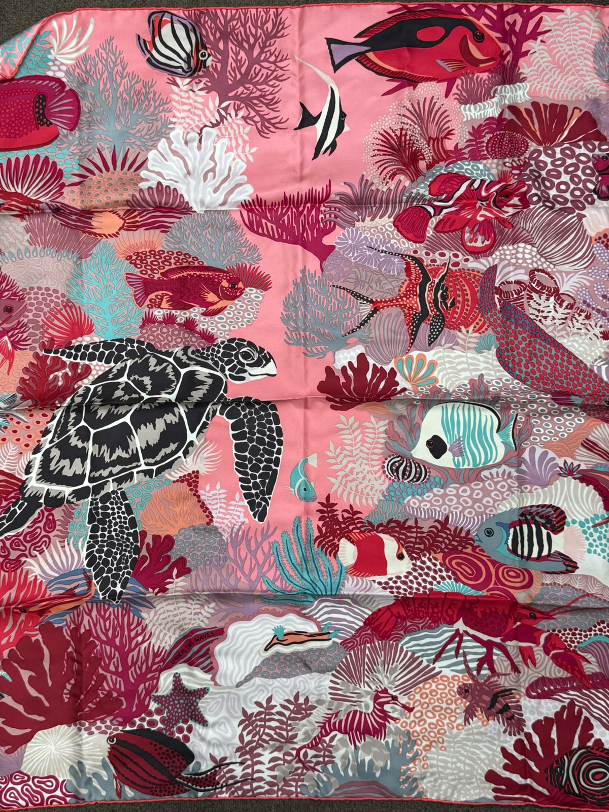 Hermes Under The Waves Scarf