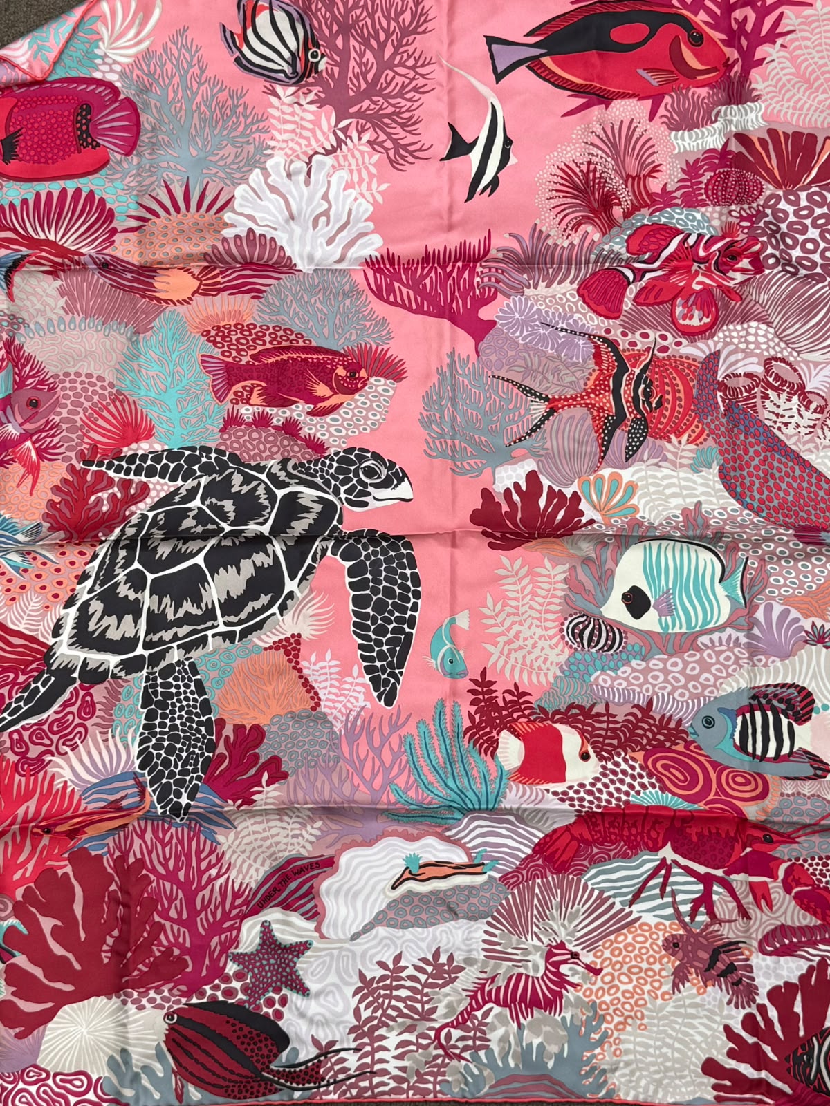 Hermes Under The Waves Scarf