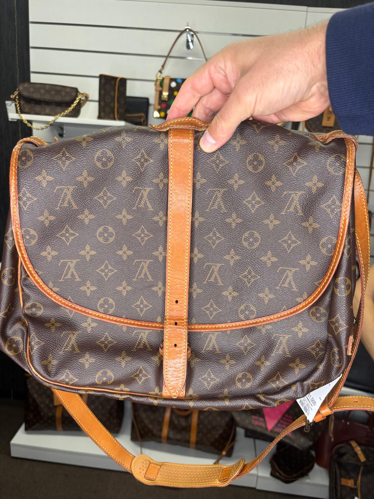 Louis Vuitton Monogram Saumur 35