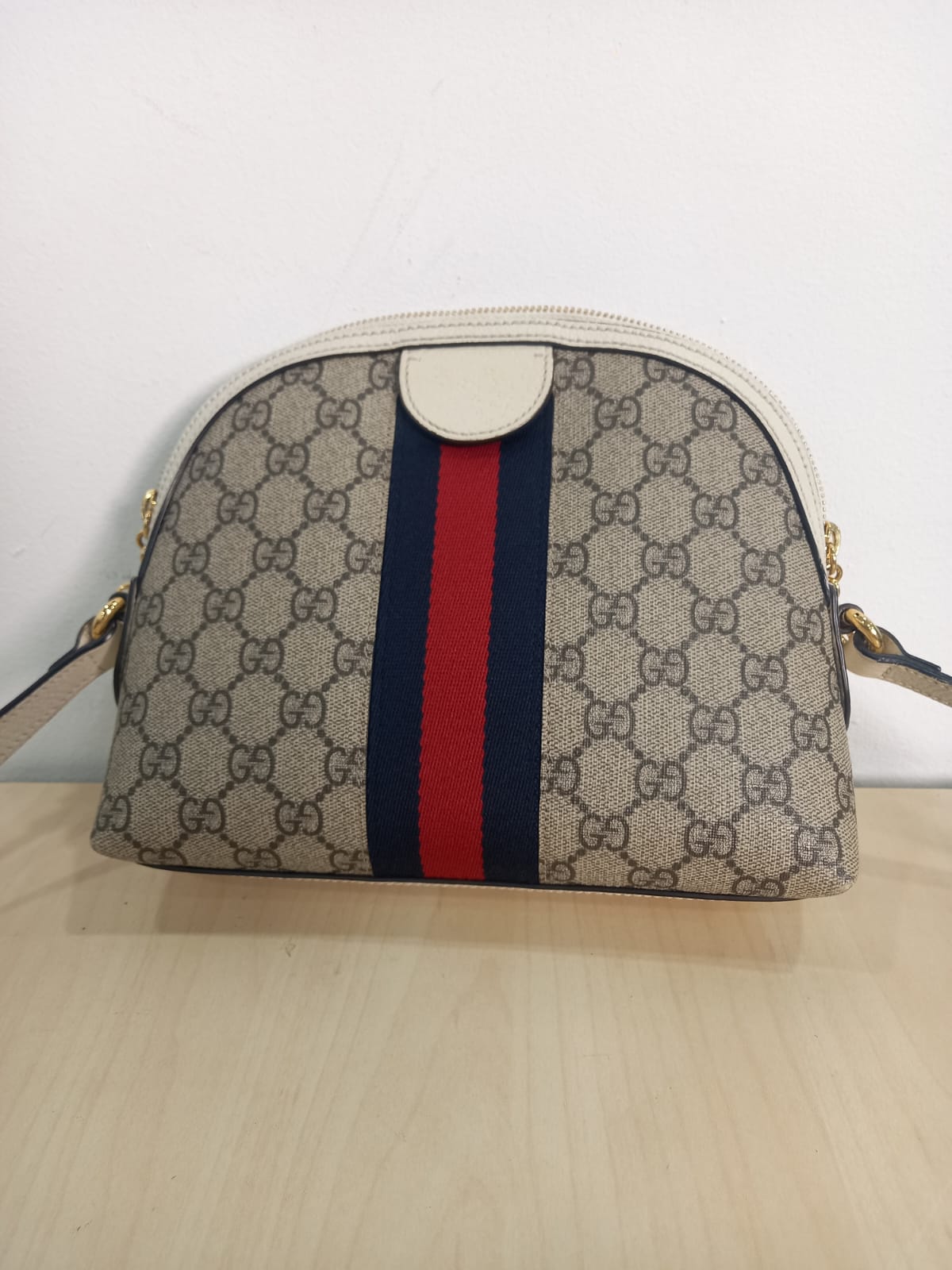 M0804P85 Gucci GG Supreme Ophidia Small Shoulder Bag