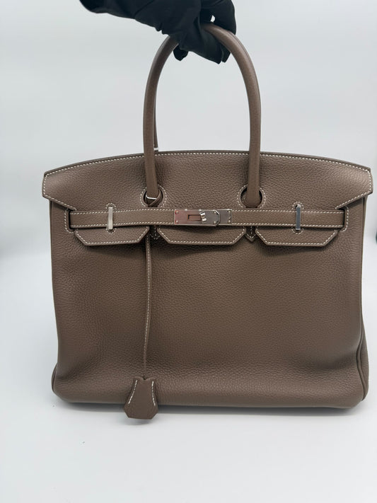 Hermes Birkin 35 Etoupe (LL0007)