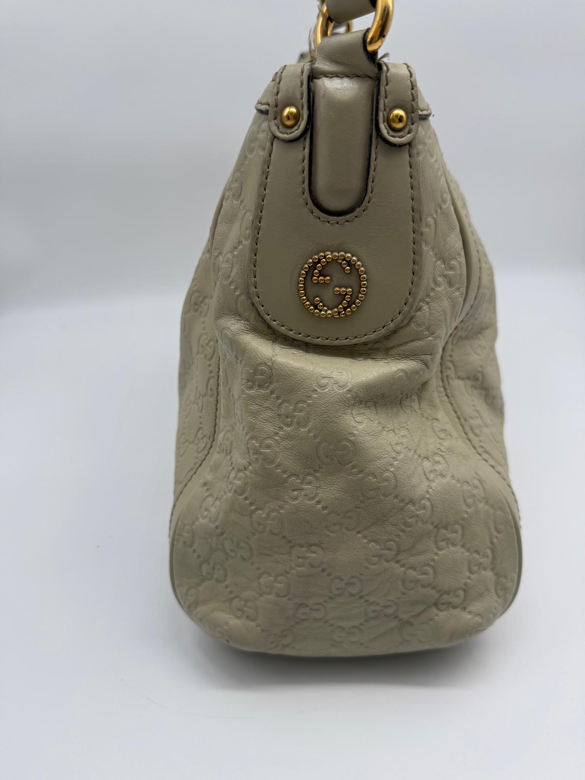 Gucci All-Leather Top Handle Bag (BL1140)