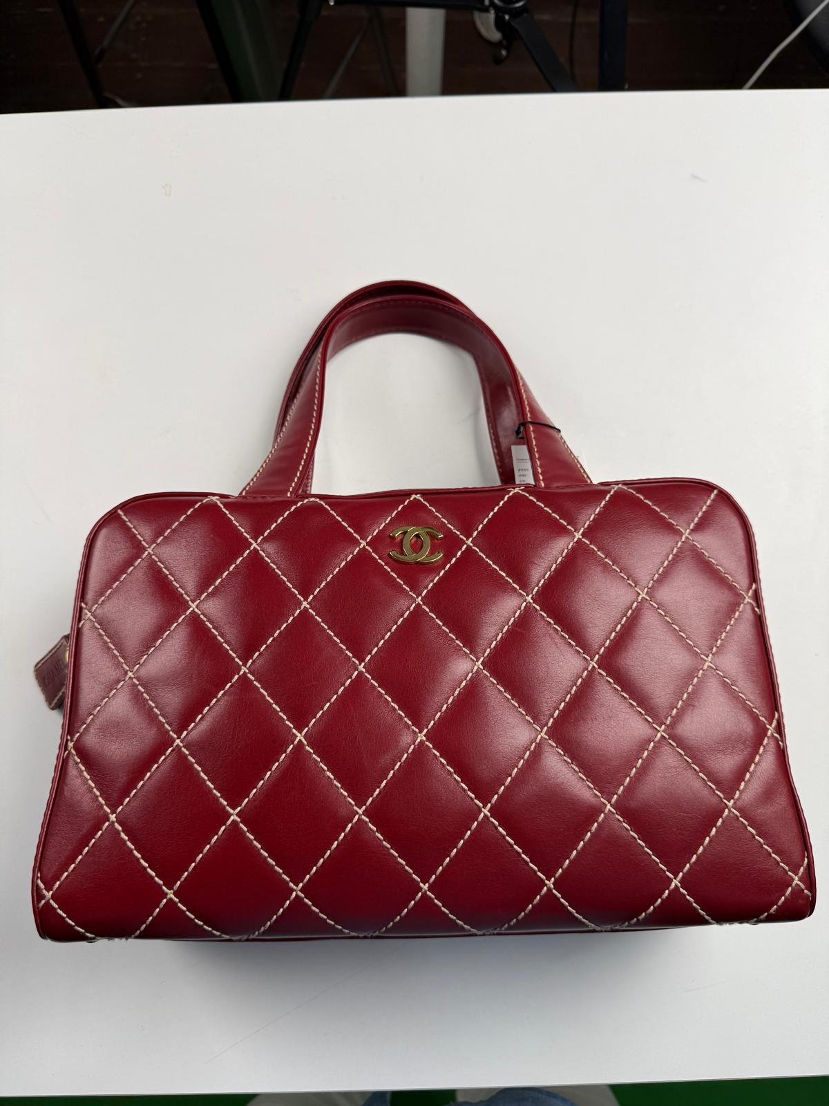 Chanel Wild Stitch Bowler / Satchel Bag (V038200930P)