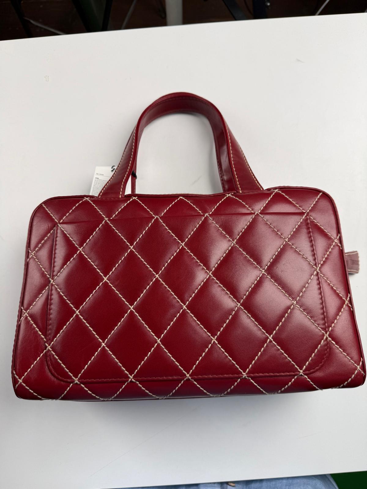 Chanel Wild Stitch Bowler / Satchel Bag (V038200930P)