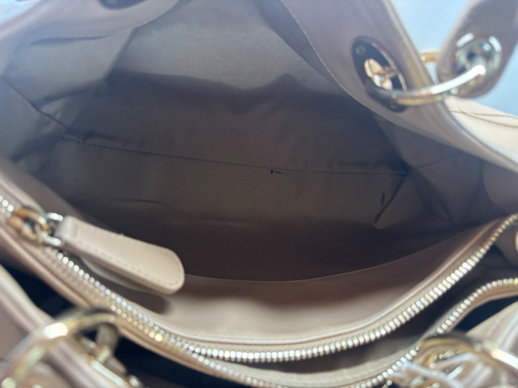 Dior Granville Polochon Bag, Beige (MM0020)