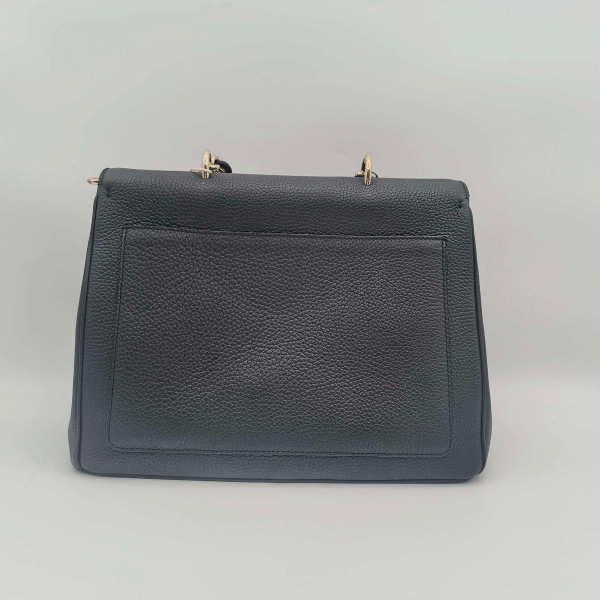 Dior Be Dior Flap Bag, Black Grained Calfskin (BL1724)