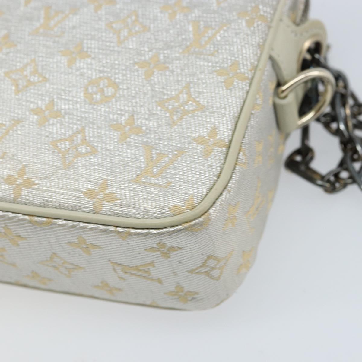 Louis Vuitton Monogram Shine Chain McKenna Bag Silver