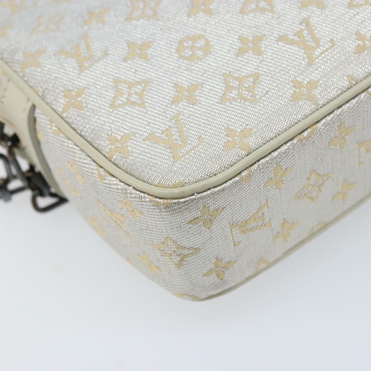 Louis Vuitton Monogram Shine Chain McKenna Bag Silver