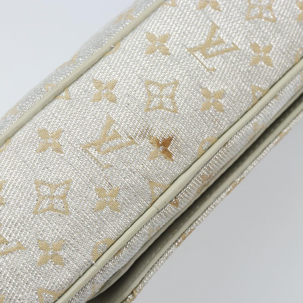 Louis Vuitton Monogram Shine Chain McKenna Bag Silver