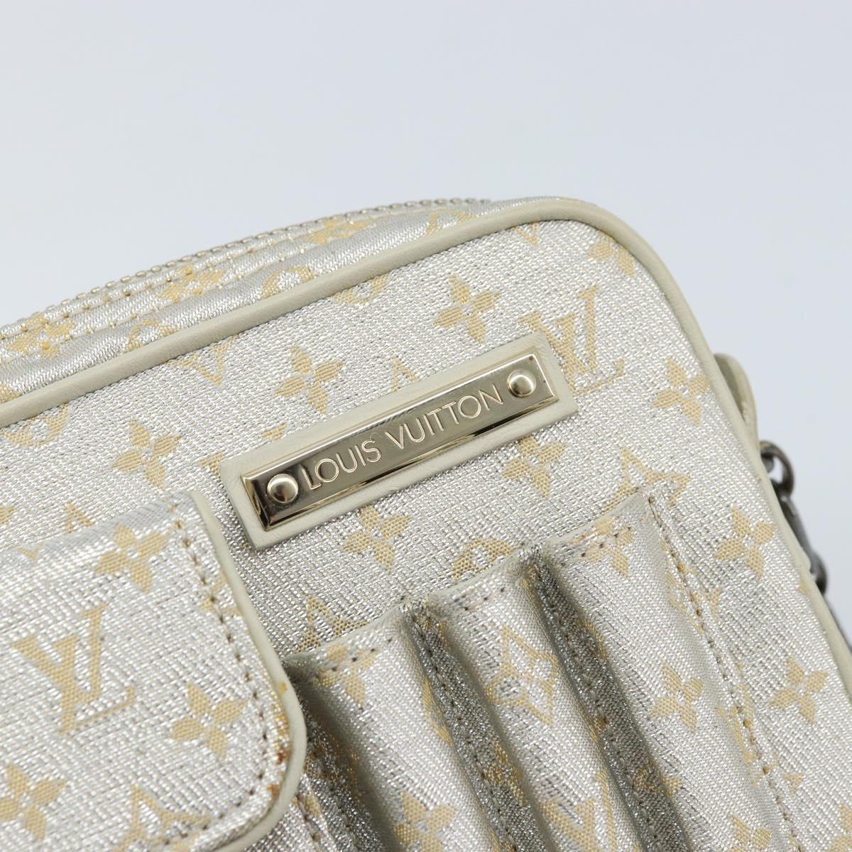 Louis Vuitton Monogram Shine Chain McKenna Bag Silver