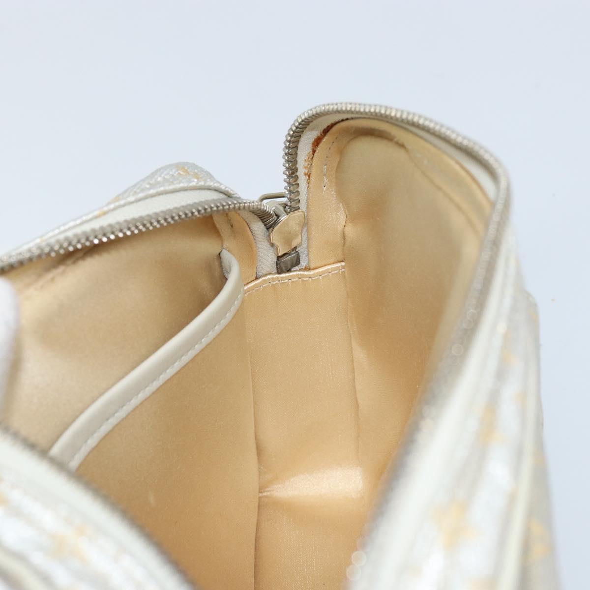 Louis Vuitton Monogram Shine Chain McKenna Bag Silver