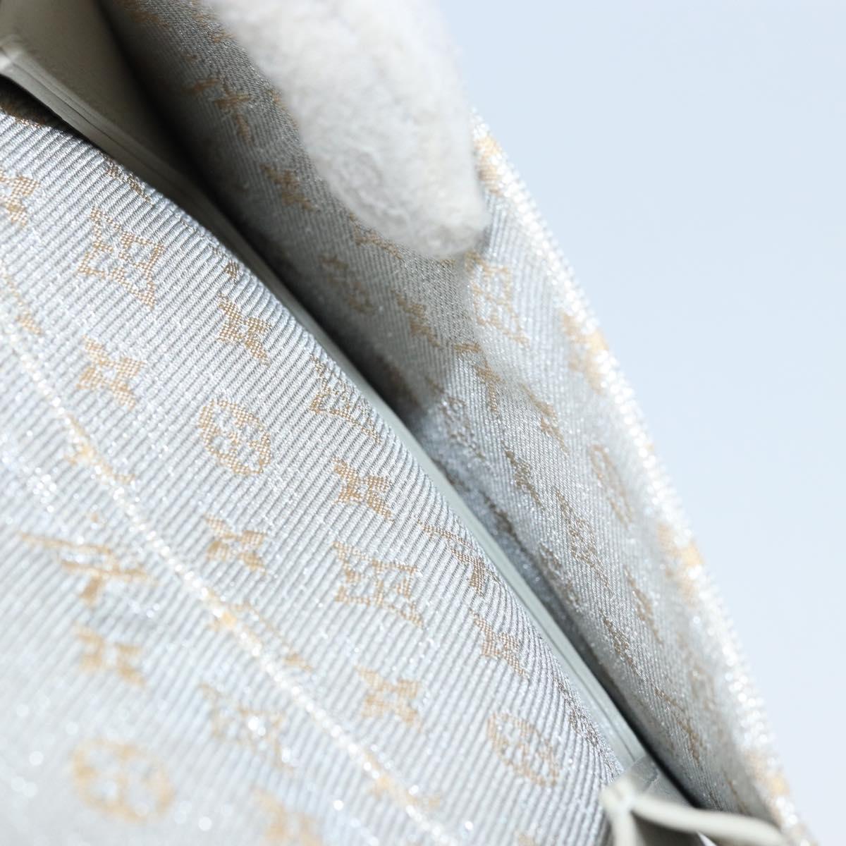 Louis Vuitton Monogram Shine Chain McKenna Bag Silver
