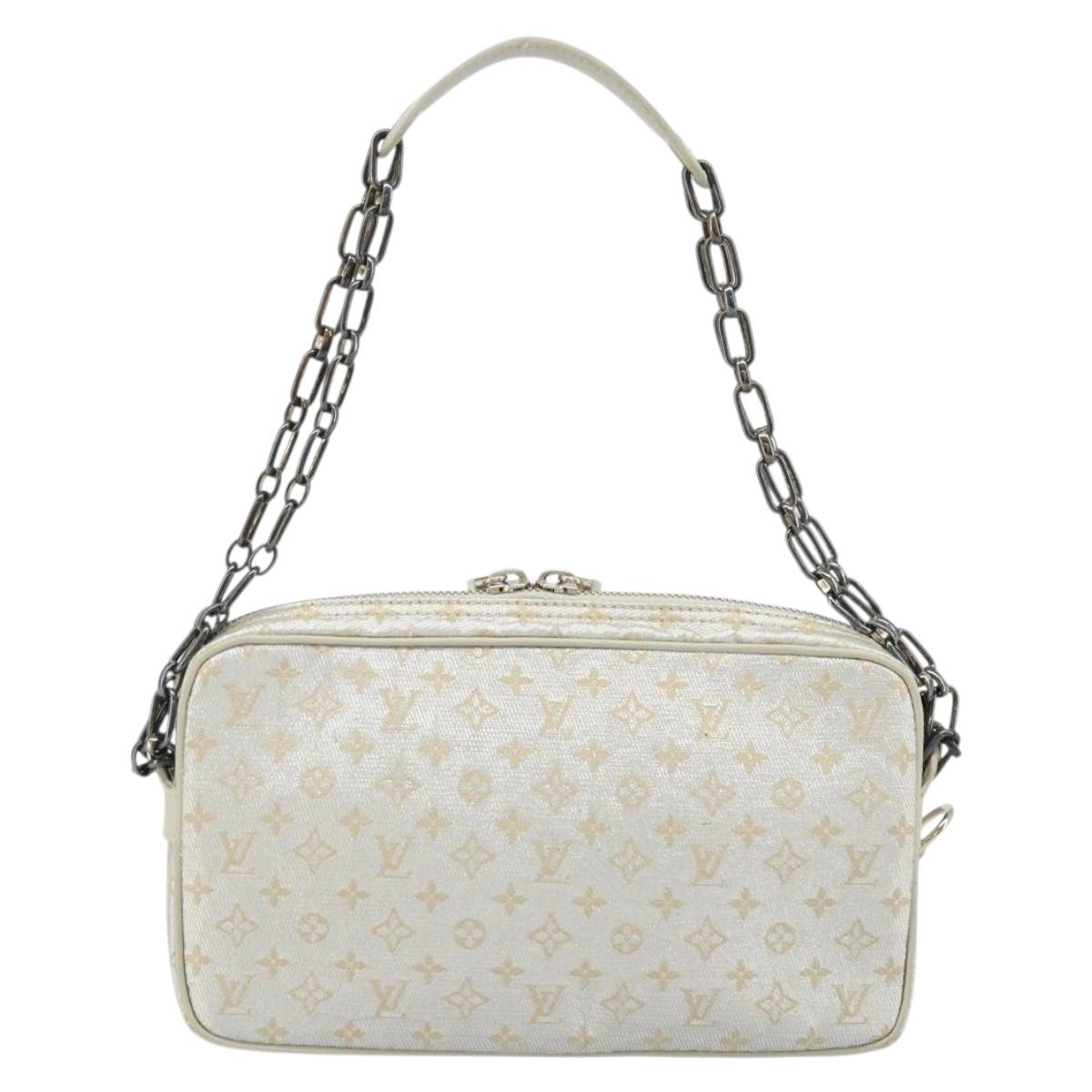 Louis Vuitton Monogram Shine Chain McKenna Bag Silver
