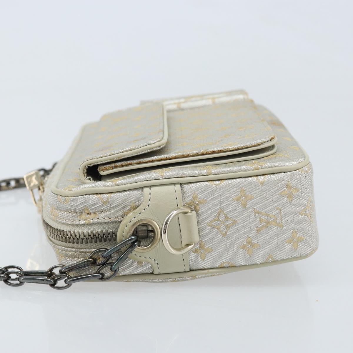 Louis Vuitton Monogram Shine Chain McKenna Bag Silver