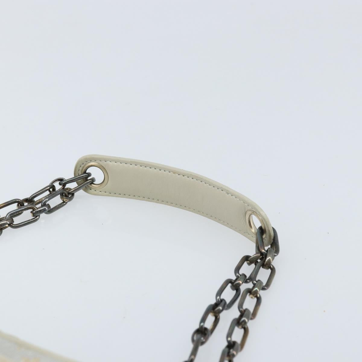 Louis Vuitton Monogram Shine Chain McKenna Bag Silver