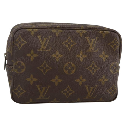 LOUIS VUITTON Monogram Trousse Toilette 18 Pouch M47526 LV Auth ARZ813