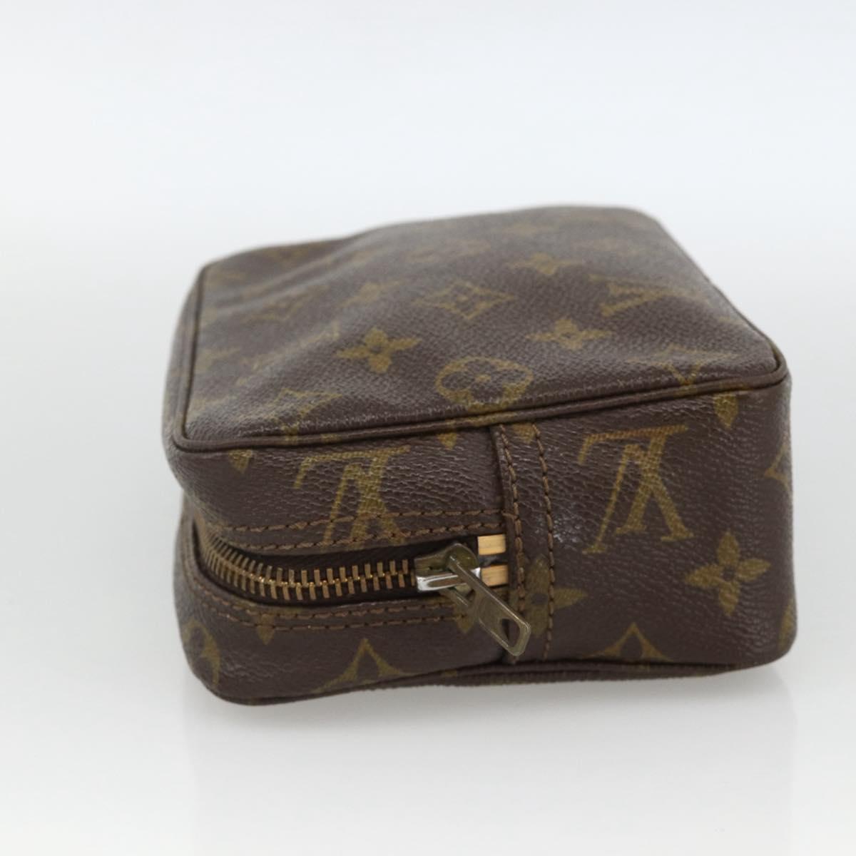 LOUIS VUITTON Monogram Trousse Toilette 18 Pouch M47526 LV Auth ARZ813