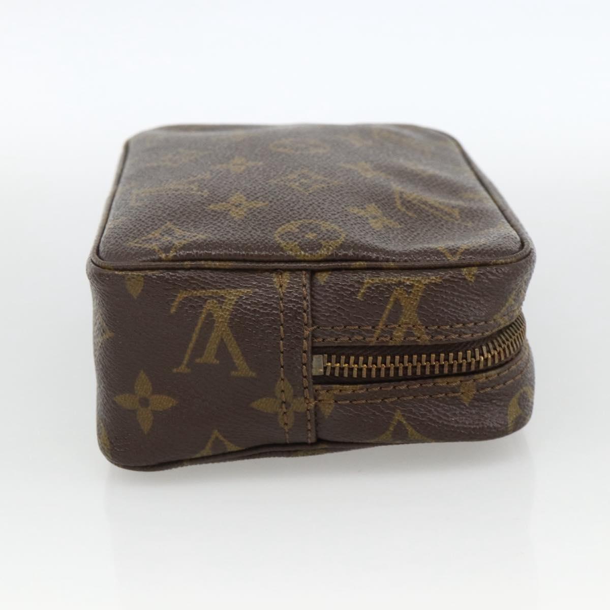 LOUIS VUITTON Monogram Trousse Toilette 18 Pouch M47526 LV Auth ARZ813