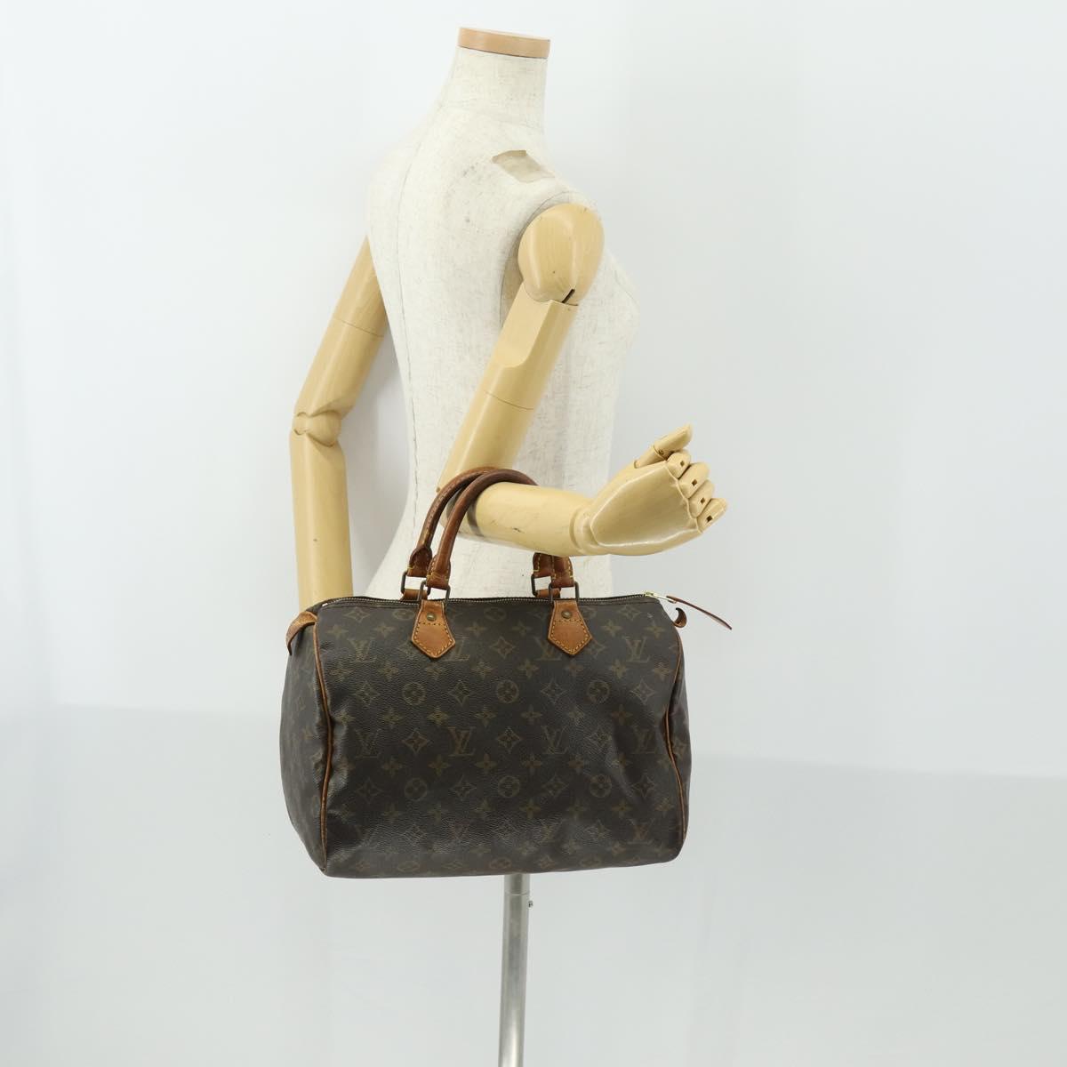 Louis Vuitton Monogram Speedy 30 Hand Bag
