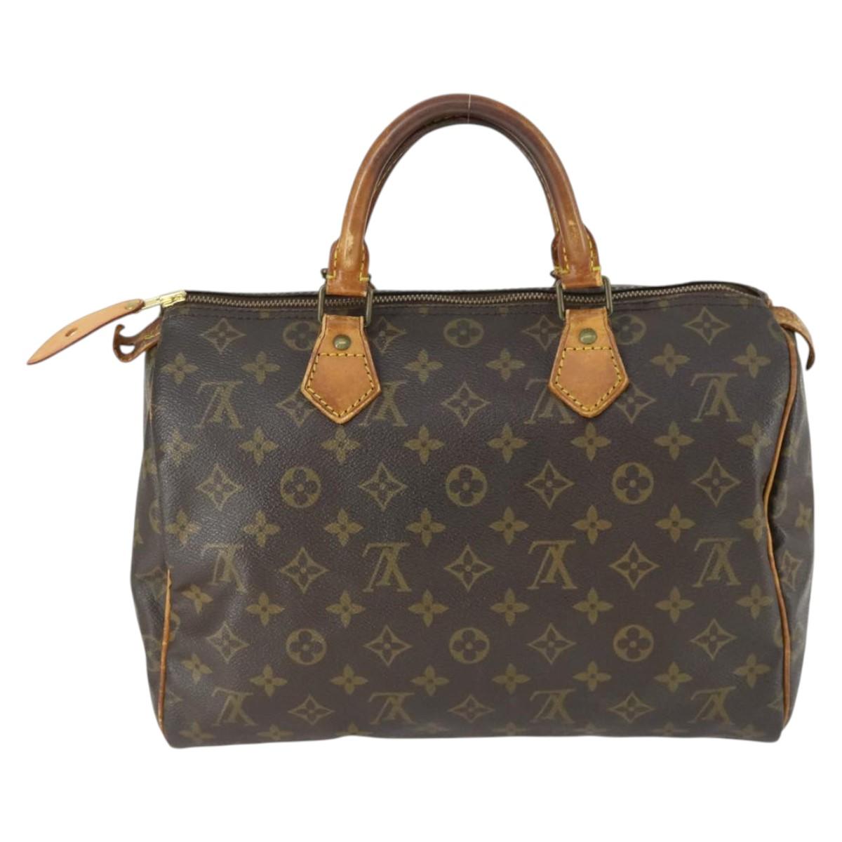 Louis Vuitton Monogram Speedy 30 Hand Bag