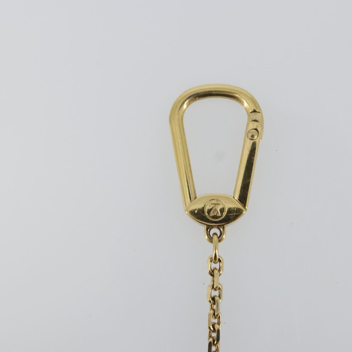 LOUIS VUITTON Speedy Porte Cles Unclusion Key Holder Black M65444 Auth BA12314