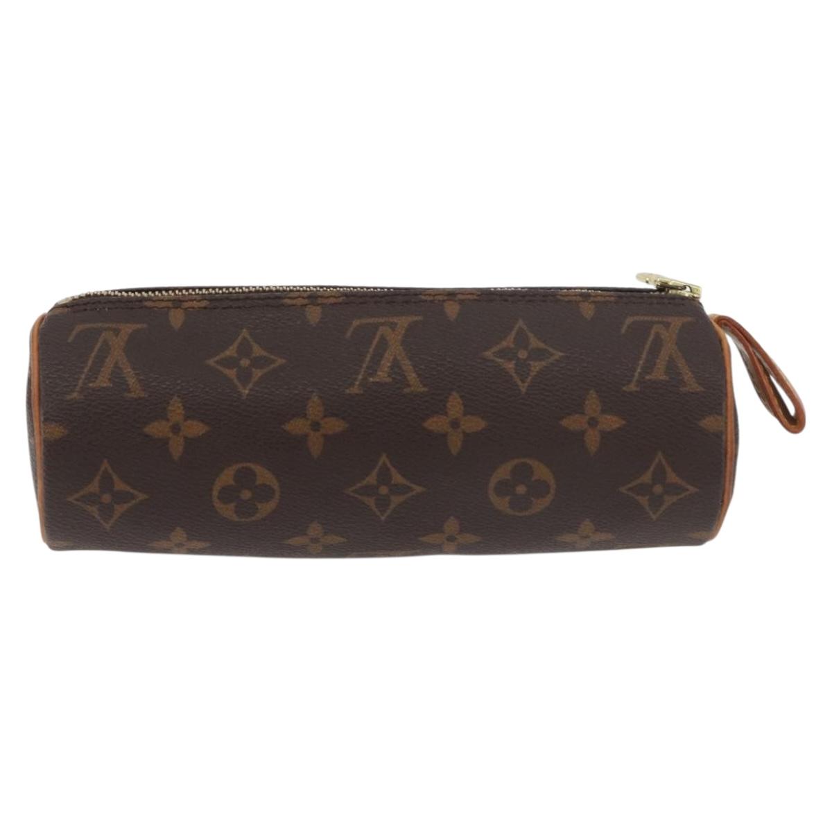 LOUIS VUITTON Monogram Trousse Rondo Pouch M47630 LV Auth BA12616