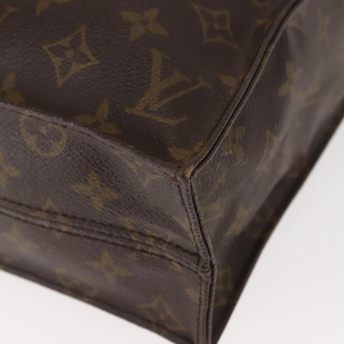 Louis Vuitton Monogram Sac Plat Hand Bag