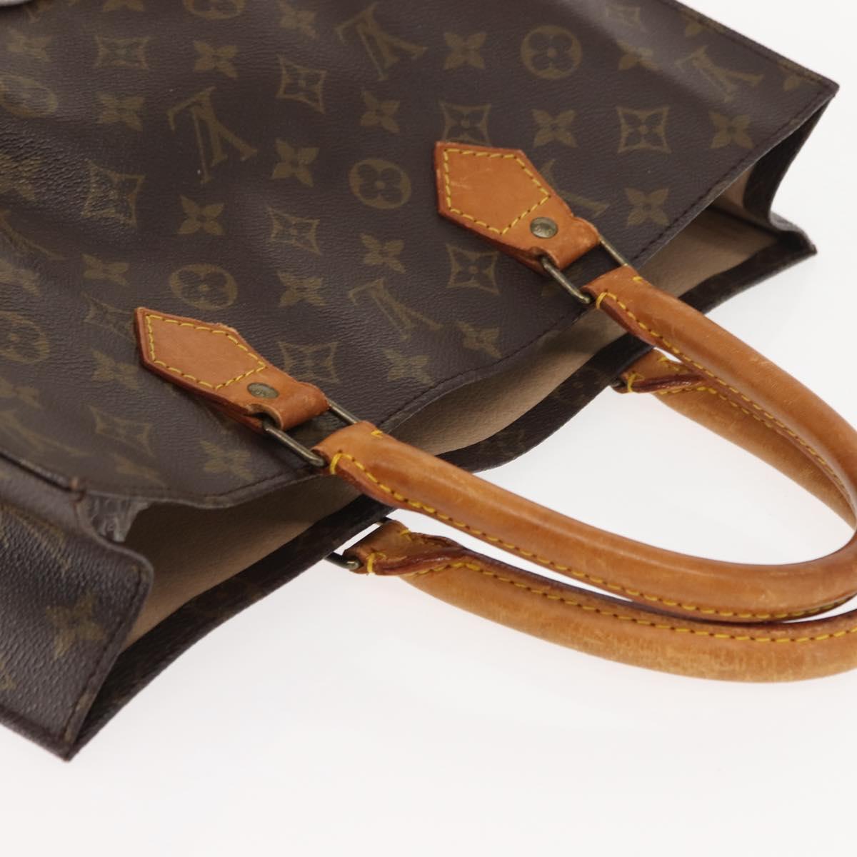 Louis Vuitton Monogram Sac Plat Hand Bag