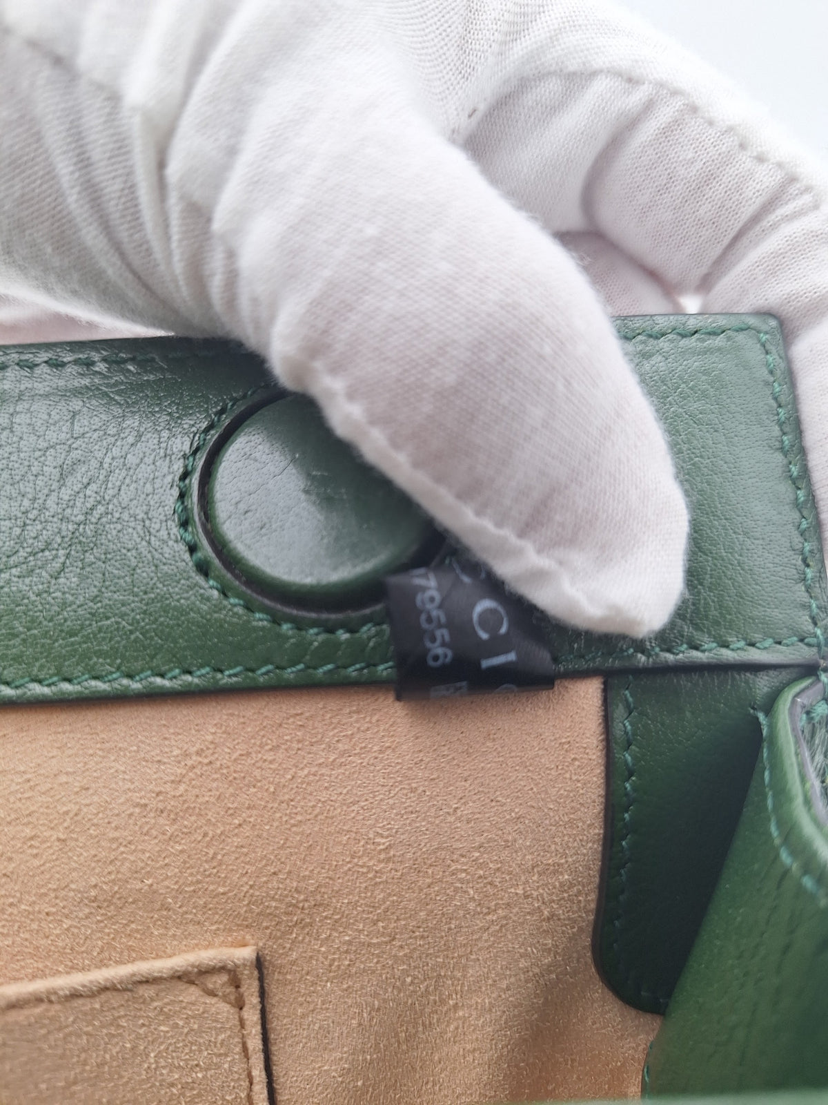 Gucci Ophidia Small Suede Shoulder Bag Orange Green