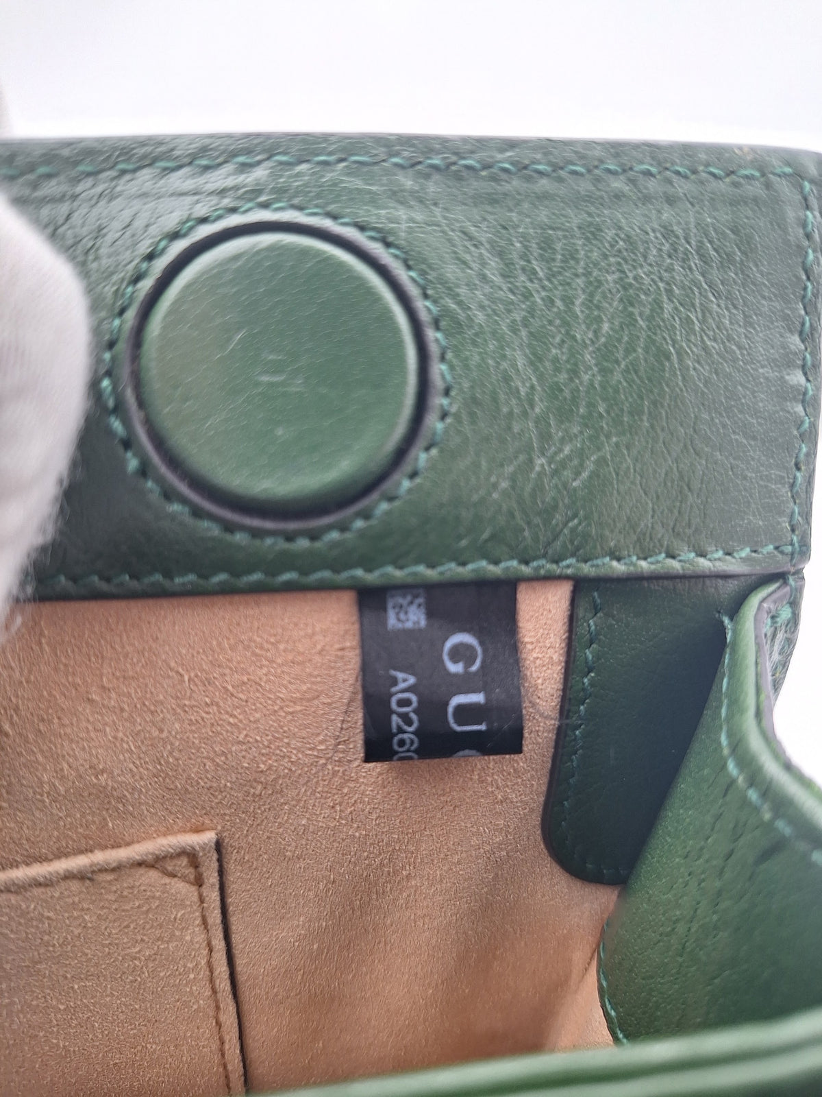 Gucci Ophidia Small Suede Shoulder Bag Orange Green