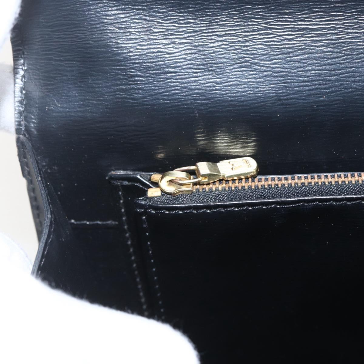 Louis Vuitton Epi Leather Free Run Shoulder Bag Black