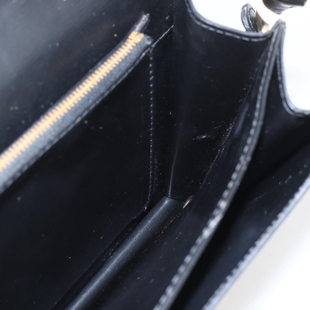 Louis Vuitton Epi Leather Free Run Shoulder Bag Black