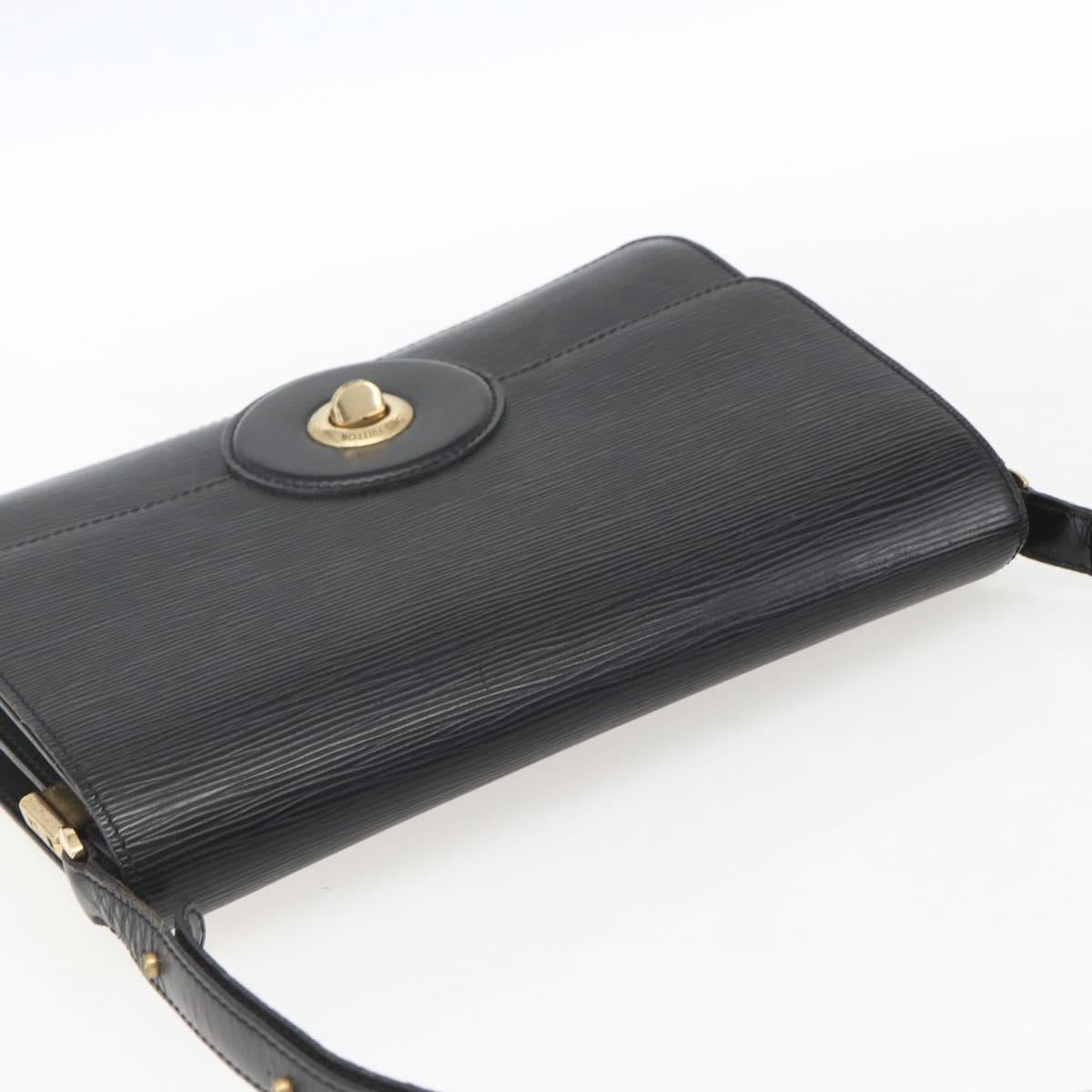 Louis Vuitton Epi Leather Free Run Shoulder Bag Black