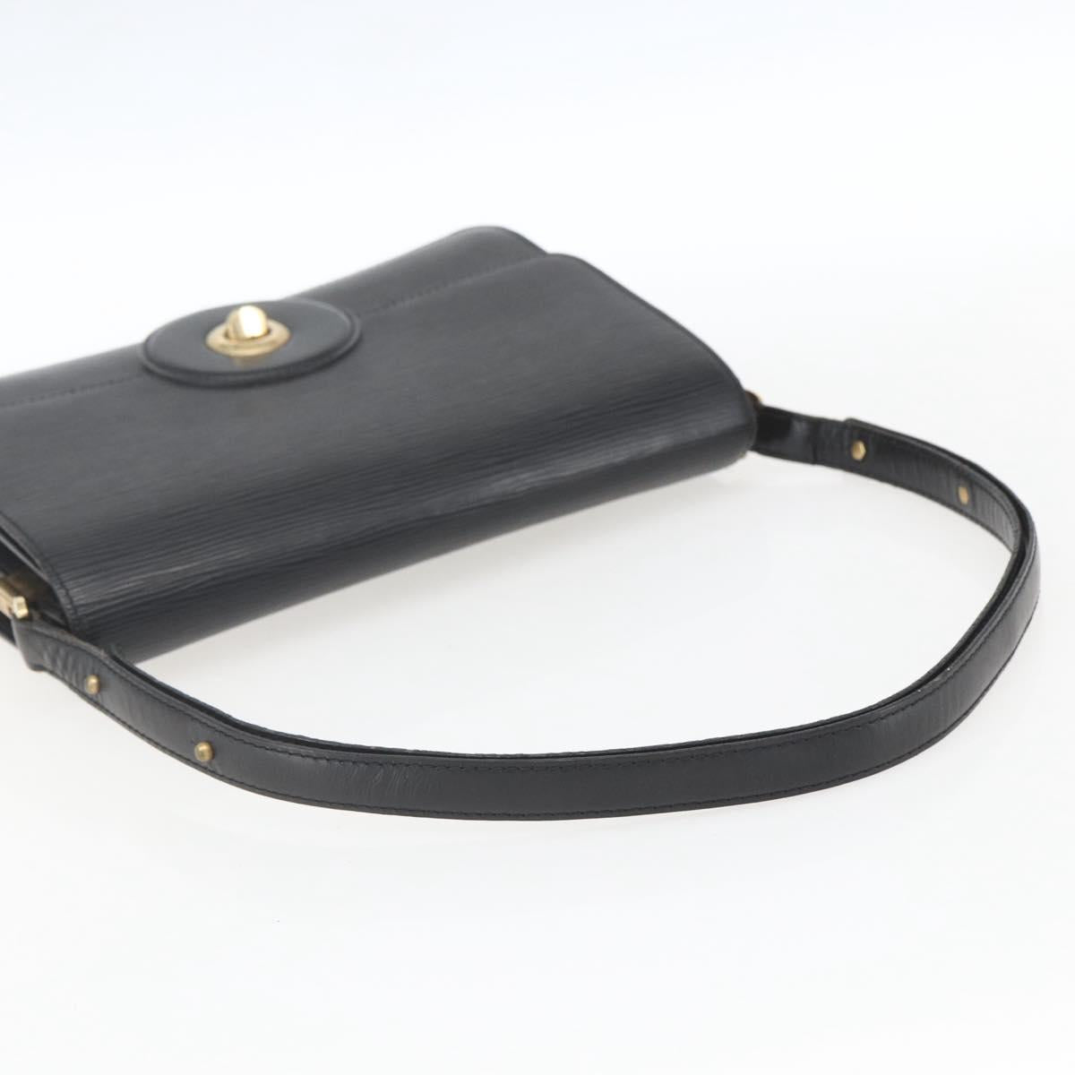 Louis Vuitton Epi Leather Free Run Shoulder Bag Black