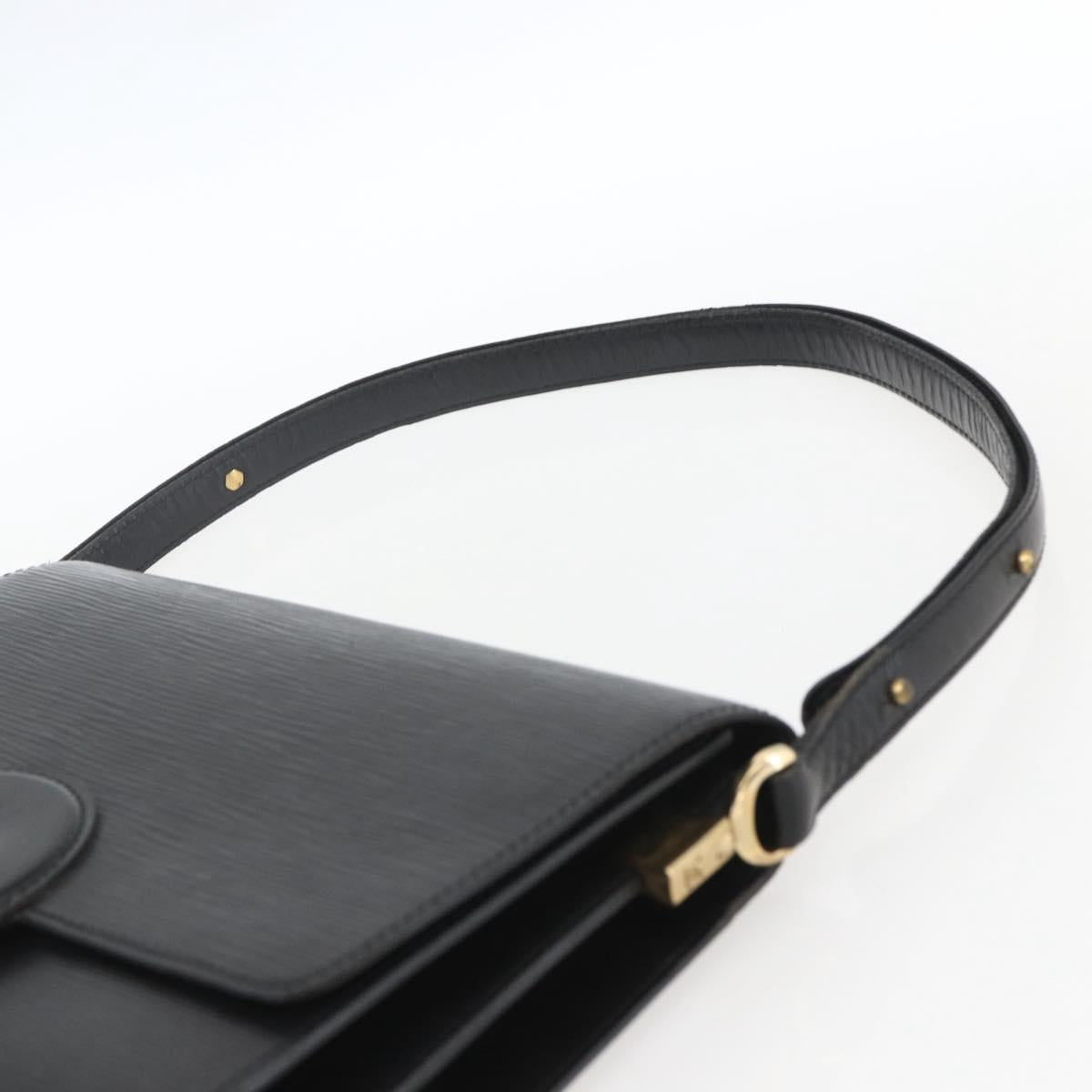 Louis Vuitton Epi Leather Free Run Shoulder Bag Black