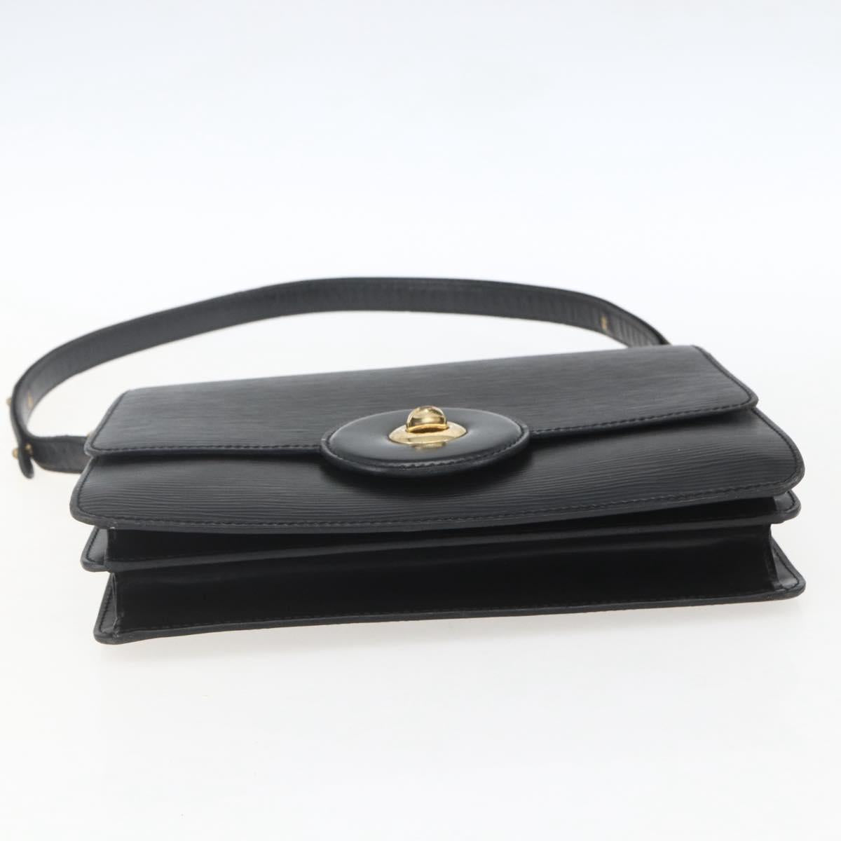 Louis Vuitton Epi Leather Free Run Shoulder Bag Black
