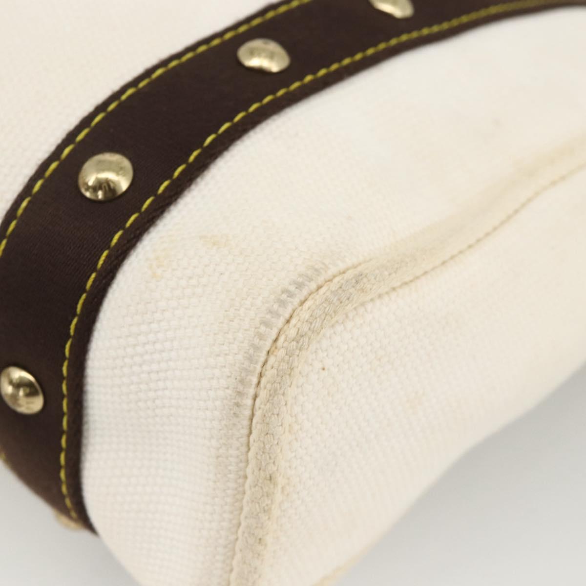 Louis Vuitton Antigua Cabas MM Tote Bag White