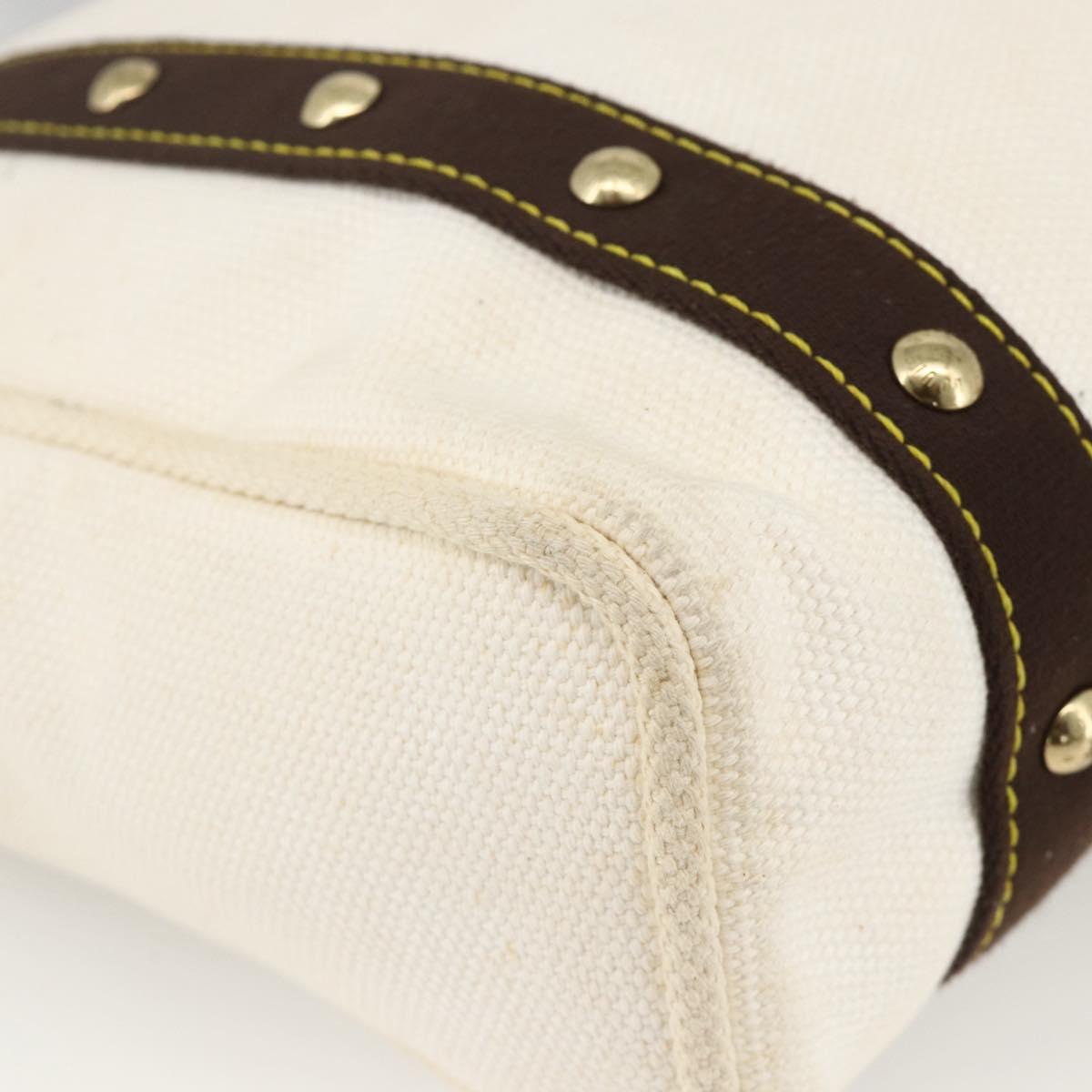 Louis Vuitton Antigua Cabas MM Tote Bag White