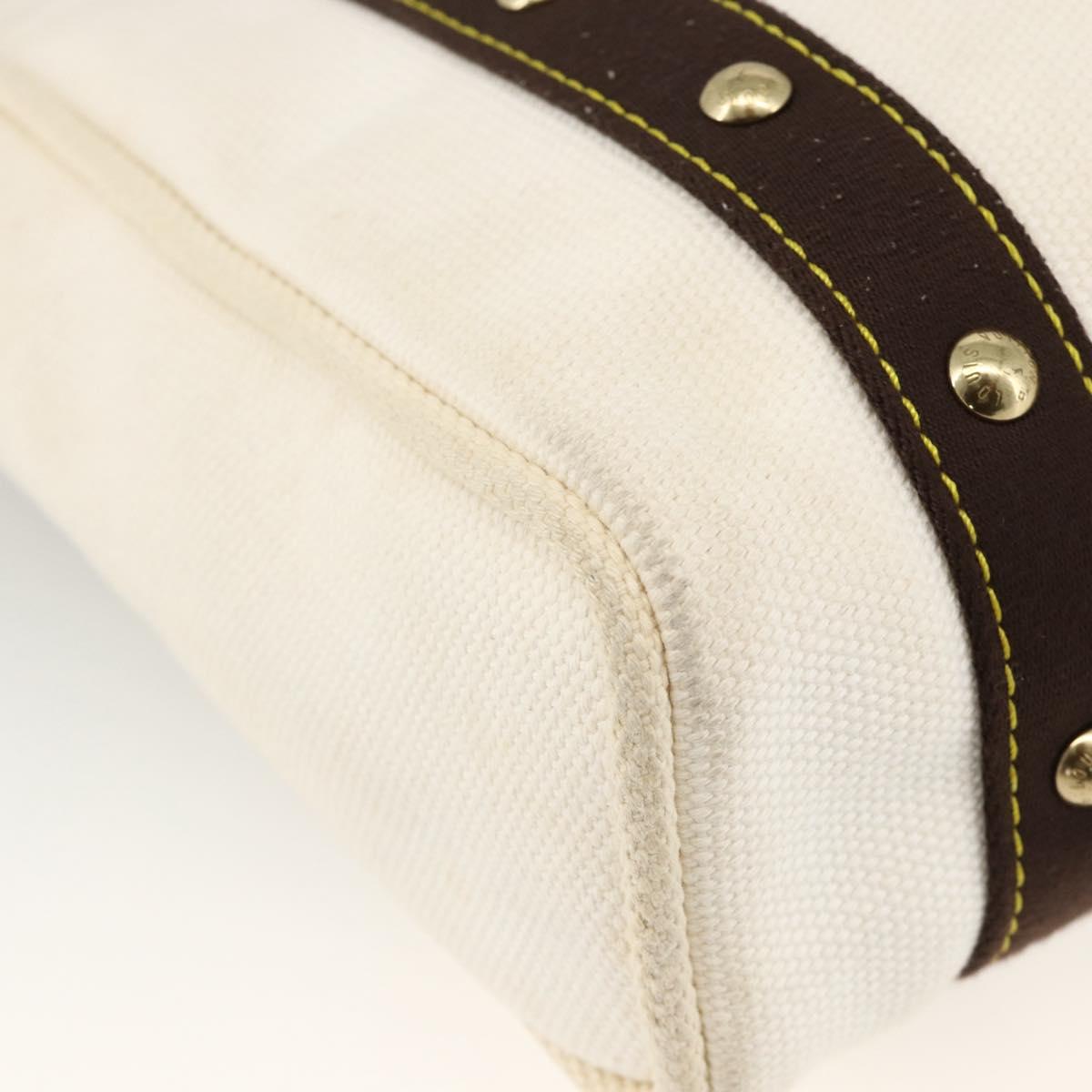 Louis Vuitton Antigua Cabas MM Tote Bag White