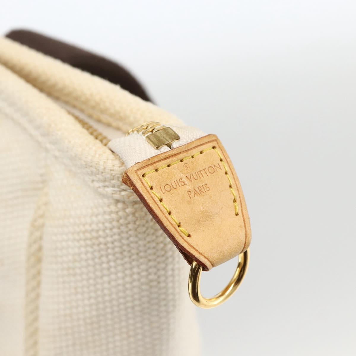 Louis Vuitton Antigua Cabas MM Tote Bag White