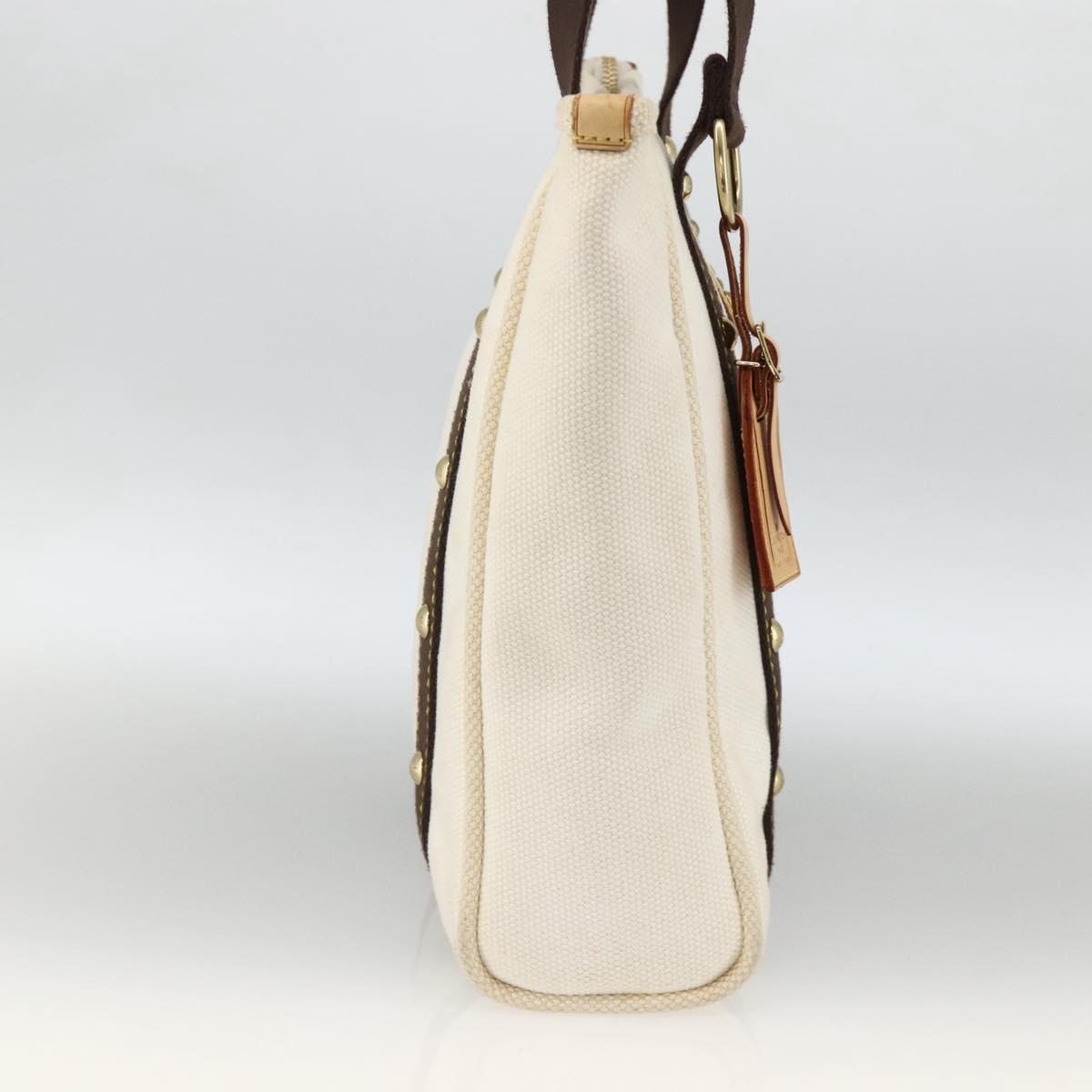 Louis Vuitton Antigua Cabas MM Tote Bag White