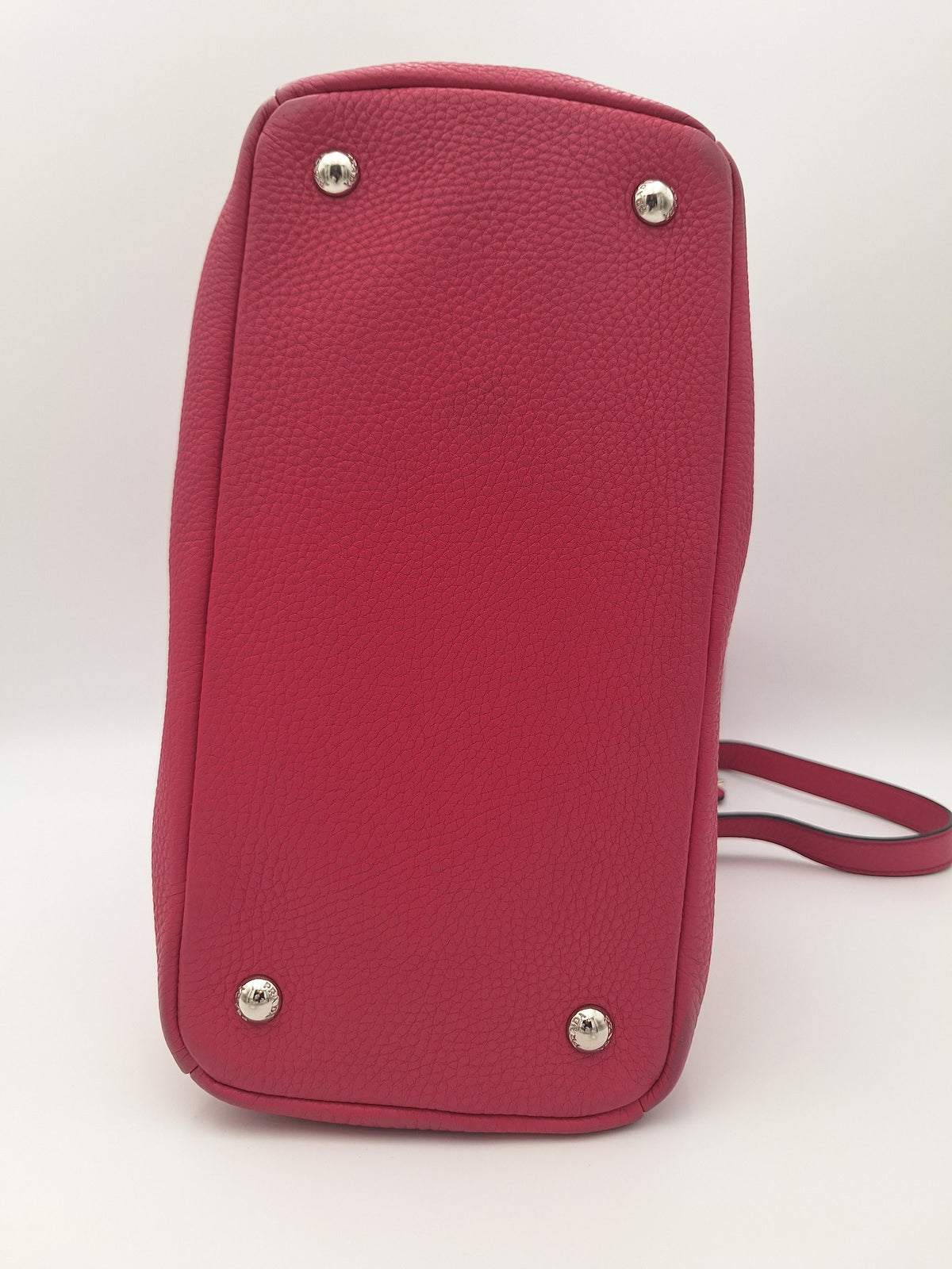 Prada Vitello Daino Leather Tote Bag Pink
