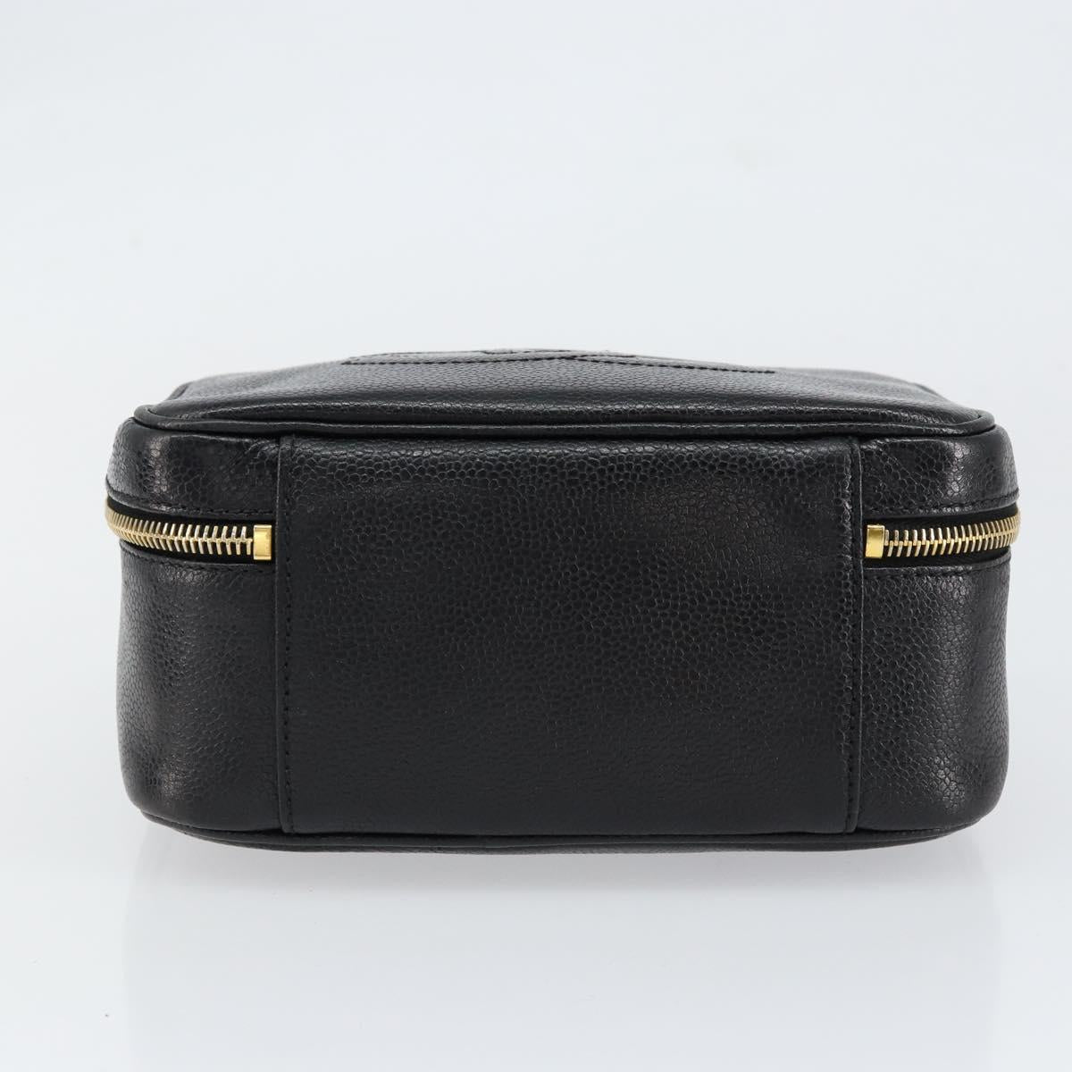 Pre-owned Chanel Coco Mark Vanity Hand Bag yk19585