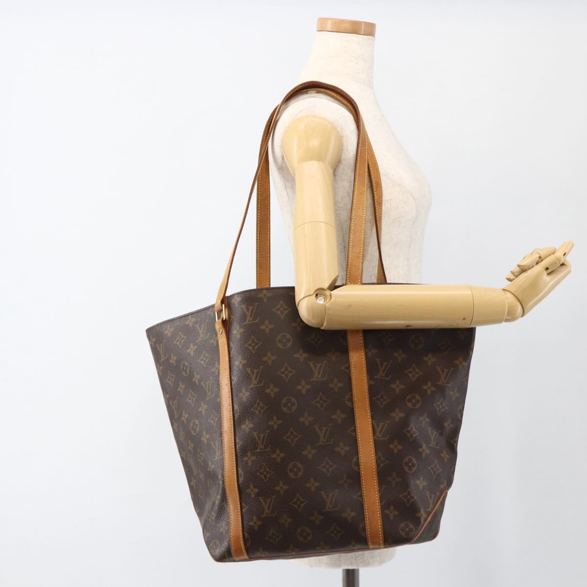 Louis Vuitton Monogram Sac Shopping Tote Bag